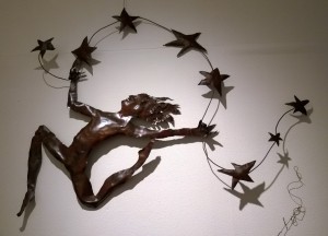 One of Laura McAloon's wonderful metal sculptures