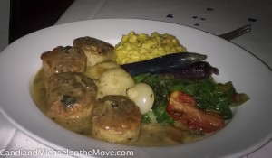 Scallops with Saffron Risotto