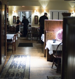 The entranceway to the restaurant