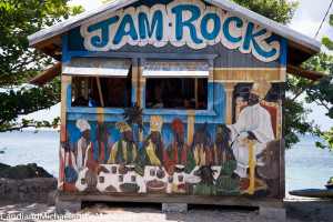 I expected this charming shop to be serving rum but it is actually a custom made sandal shop 