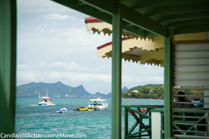 The ridiculously fabulous view from the cafe where we ate breakfast and lunch most days.  The extraordinary food matched the view. 