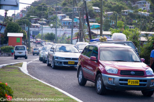 This is one entrance to the Sugarmill roundabout when it's NOT crazy.