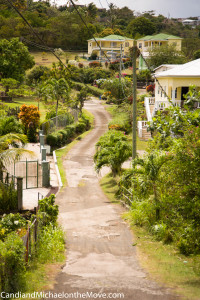 This is an example of a yellow road - 2 lanes, if you dare.