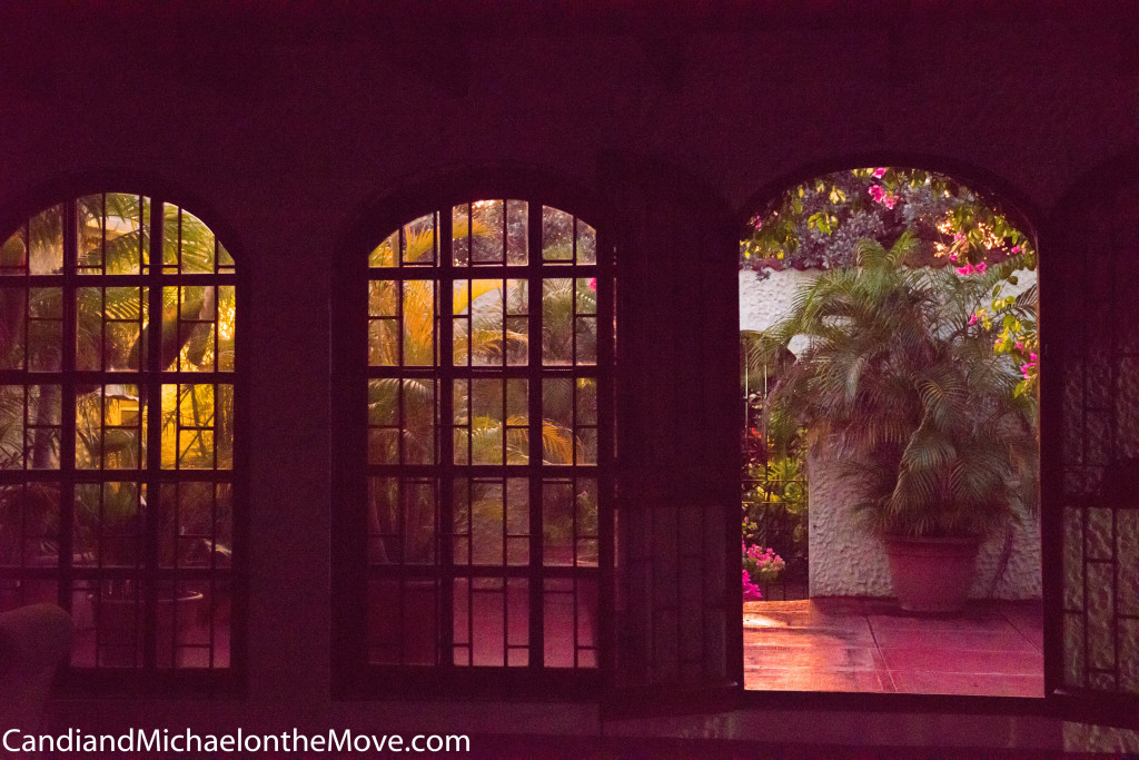 Our beautiful arched windows, hence our house's name "The Arches"