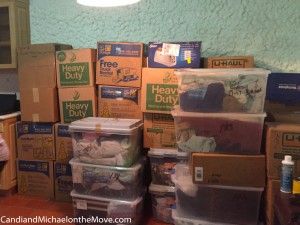 Our spacious kitchen, (thank goodness!)