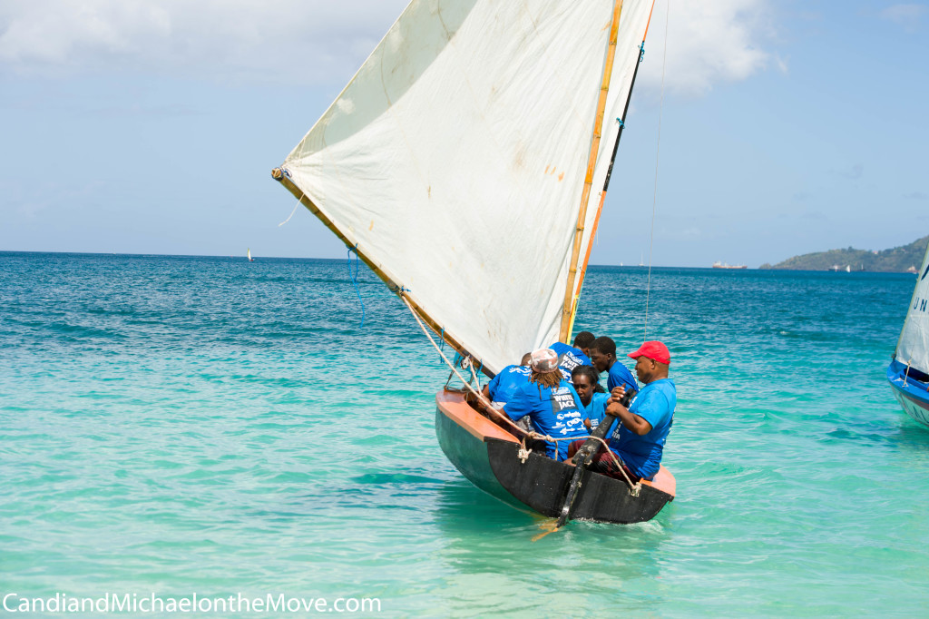 Captain Ray's boat, Tigre, off to a good start.